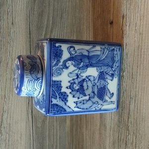 Japanese Decorative Carafe with Lid